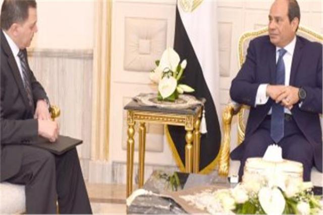 السيسي ووزير الداخلية