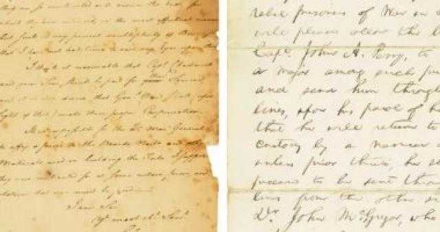 رسائل ”نادرة” من أبراهام لنكولن وجورج واشنطن فى مزاد أمريكى