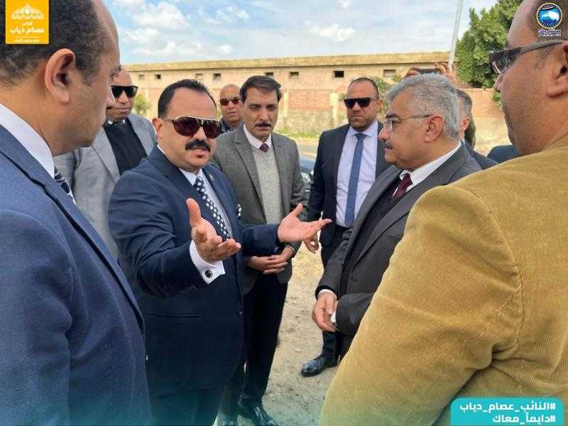 دياب ينجح فى استصدار قرار بسحب اراضى  المنطقة الصناعية الغير مستغلة وطرحها مرة اخرى