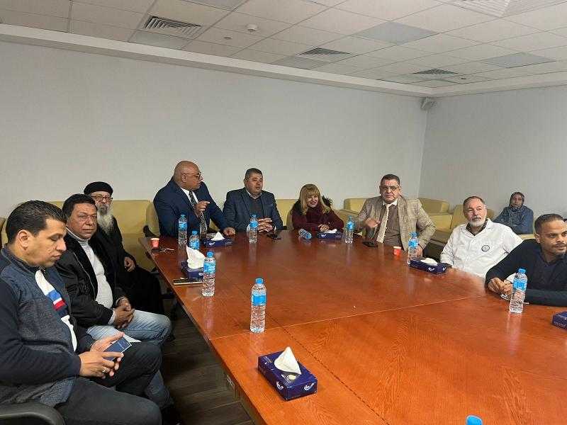 النائب سامى سليم يحضر الاجتماع التنفيذى الاول بين مستشفى فايد وهيئة الرعاية الصحية