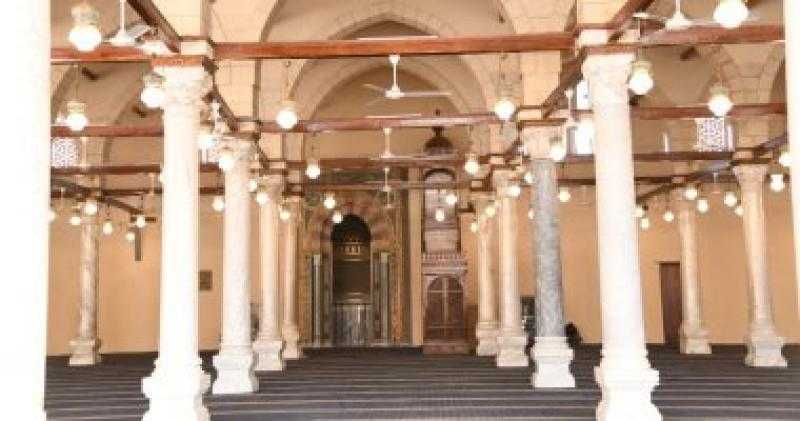 وزير الإسكان يعلن الانتهاء من أعمال ترميم مسجد عمرو بن العاص استعدادا لرمضان
