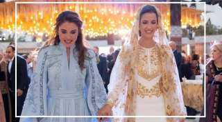 الملكة رانيا تنشر صورتها من حفل حناء «رجوة»