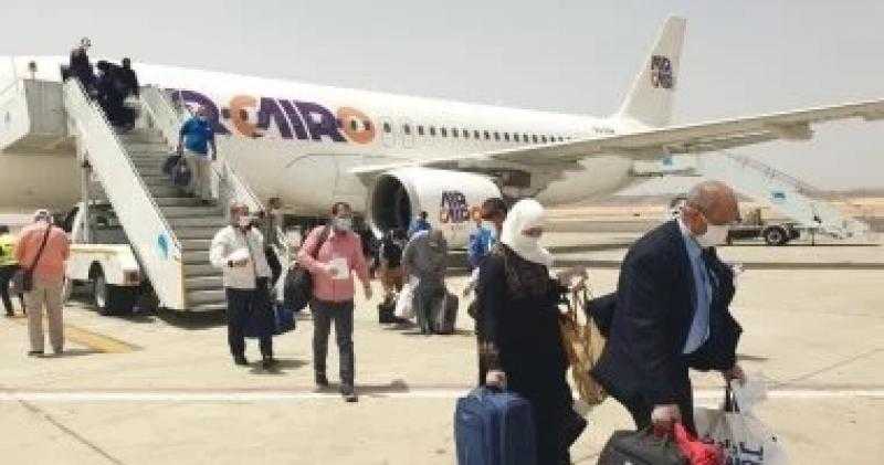 مطار مرسى علم يستقبل اليوم 16 رحلة طيران سياحية أوروبية