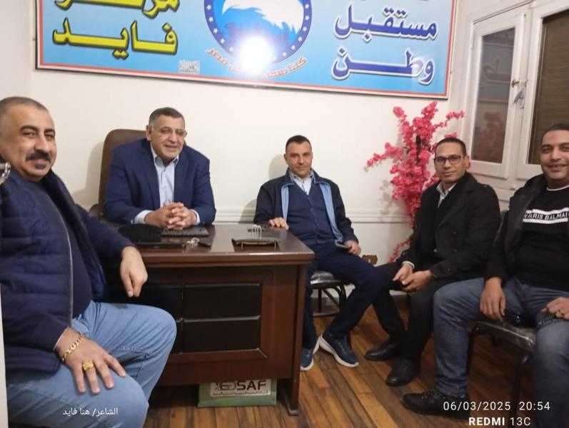 مستقبل وطن فايد تصرف تعويضات لمتضررى حريق اهلا رمضان