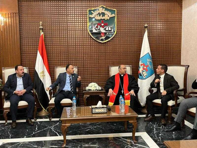 دندش وعبد الجليل يتقدما وفد مستقبل وطن لتقديم التهنئة لشركاء الوطن