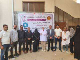 مراكز اوركيدا الطبية بمشاركة الشعب الجمهورى تطلق قوافلها الطبية بالاسماعيلية