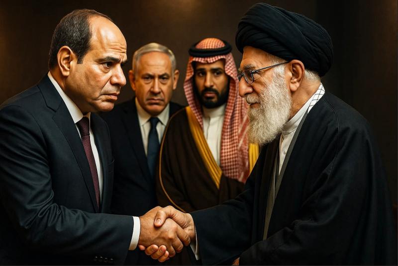 هل تم توزيع الأدوار مع دول الخليج وإيران