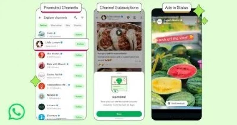 واتساب يبدأ عرض الإعلانات داخل التطبيق.. بعد 6 سنوات من التأخير