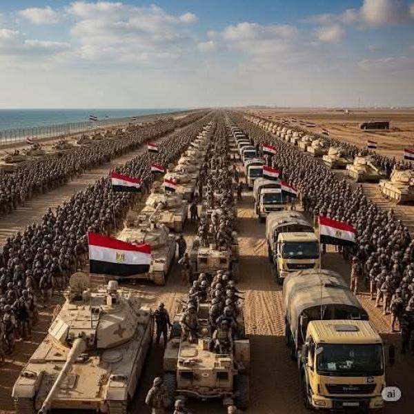 مصر تستعد لا التهجير أو الحرب 