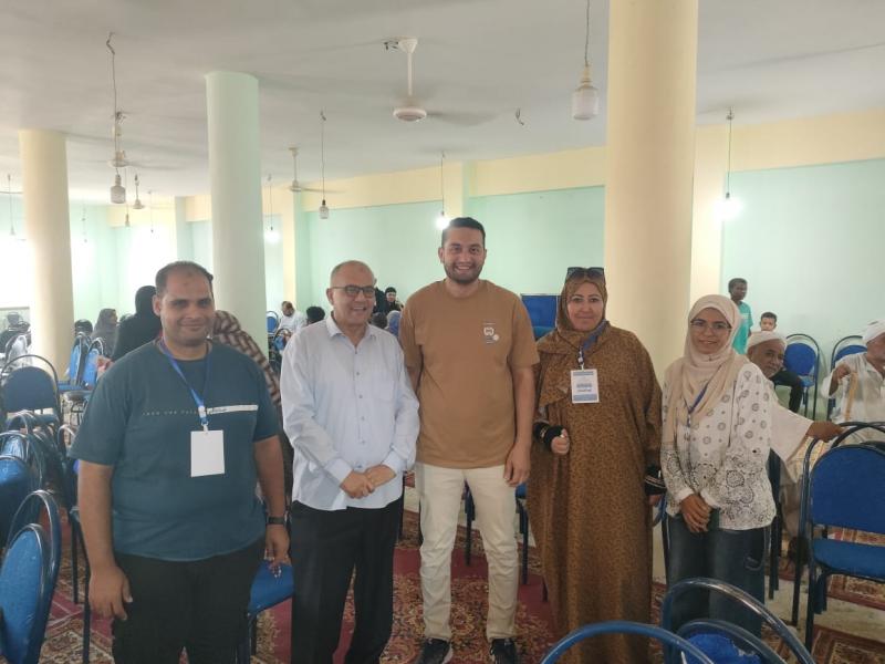 النائب احمد البعلي وسط اهالينا في عزبه الوني