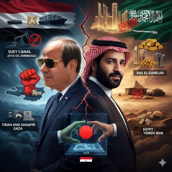 النزاع المصري السعودي الى اين بسبب المصالح