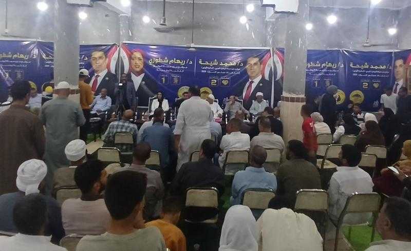 مؤتمر جماهيري للمرشح محمد شيحة بمنطقة الصبابحة بعين غصين