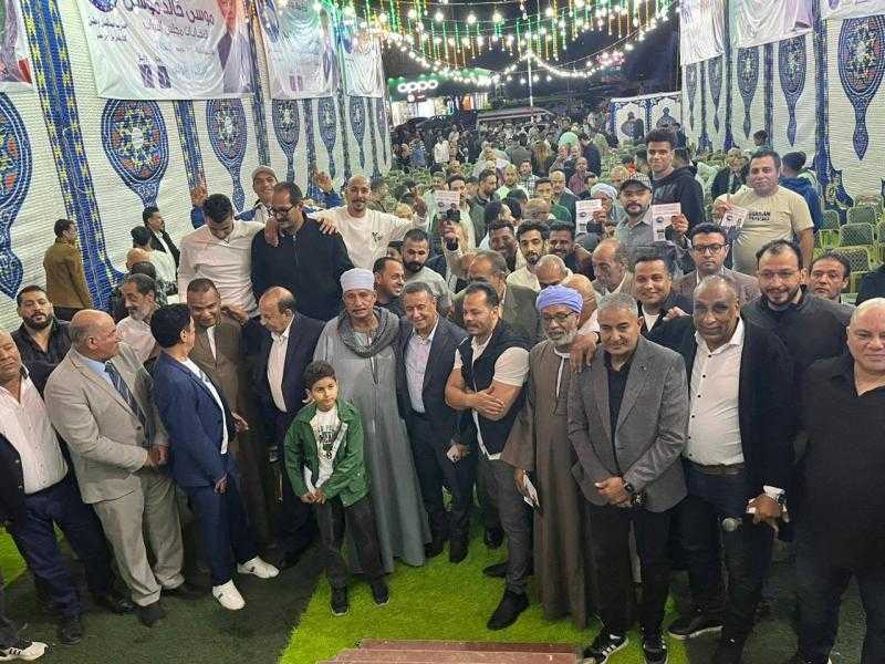 موسى خالد فى ضيافة اهالى الشيخ زايد