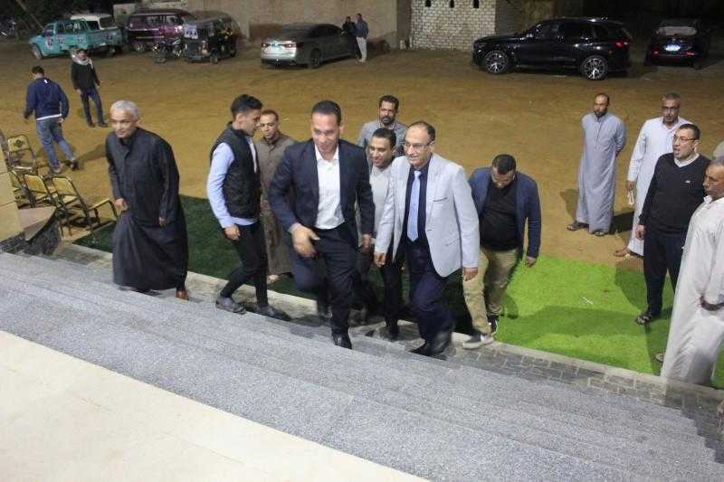 د.دندش فى زيارة دعم ومساندة للمرشح سيد عبدالجليل بالدائرة الثالثة