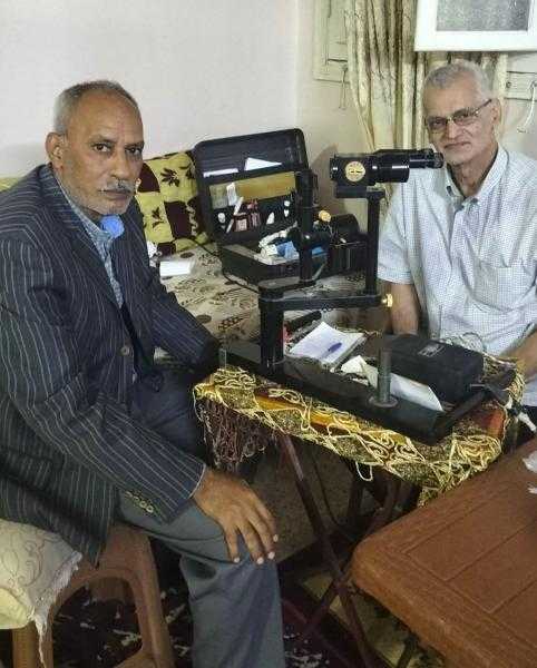 القافله الطبيه المجانية للعيون اليوم الجمعة