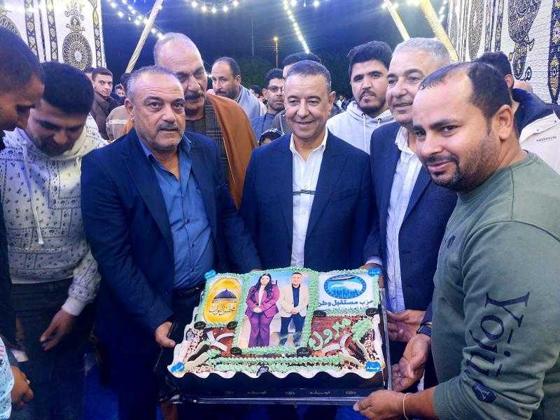 امانة مركز الإسماعيلية تحتفل  بالنائب موسي خالد