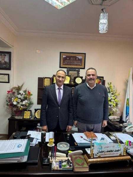 النائب دندش يلتقى رئيس شركة مياة الشرب الجديد