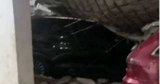 أرملة إسماعيل الليثي تواجه صدمة جديدة بعد سقوط سقف جراج على سيارتها