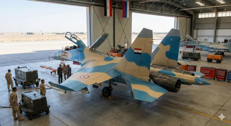 تصنيع السوخوي 35 في مصر والتدريب عليها 