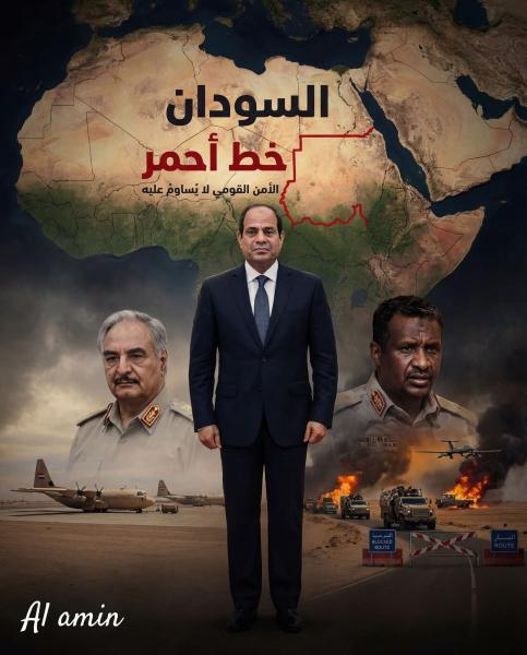 السودان خط احمر للأمن القومي المصري 