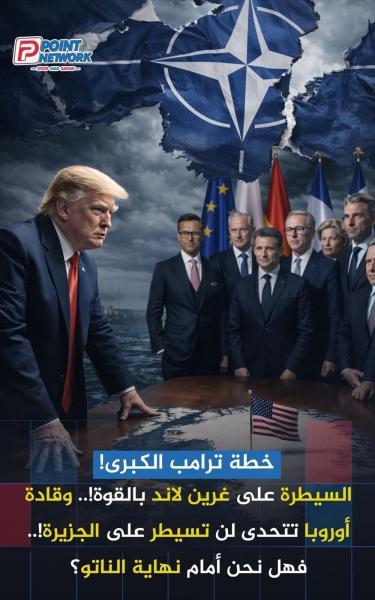 اما جرين لاند او الوقوف ضد روسيا وحل الناتو