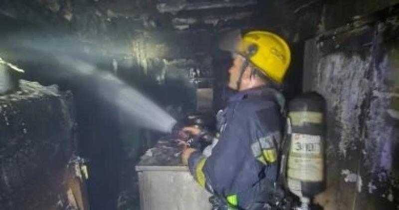 السيطرة على حريق شقة فى الهرم دون إصابات