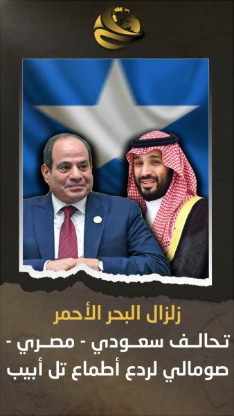 خريطه البحر الاحمر تتغير على يد مصر و السعوديه 