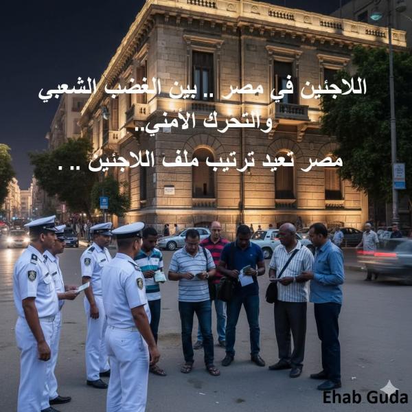 ترحيل اللاجئين واجب قومي كفايه كده عليهم