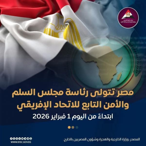 مصر تستحوذ على افريقيا في مجلس الأمن والسلم الافريقي 
