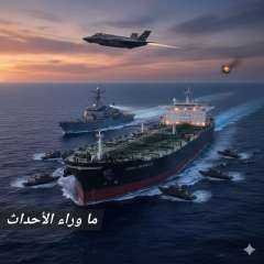 امريكا تضرب مسيرة إيرانية في بحر العرب