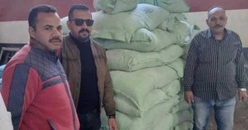 ضبط 2 طن دقيق مدعم و1200 قطعة ألعاب نارية بالمنشاة جنوب سوهاج