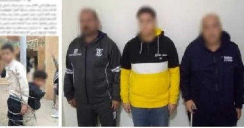 وصلة تعذيب كهربائية.. سر قيد طفلين بعمود إنارة بسبب زينة رمضان