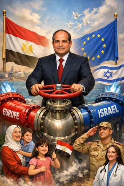 غلق الغاز الطبيعي عن اوربا والضغط على إسرائيل 