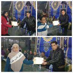 د.محمد شيحة يشارك حفل تكريم حفظة القرآن الكريم بالسحارة