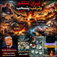 إيران تحرق نفط الامارات بمسيرة إيرانية