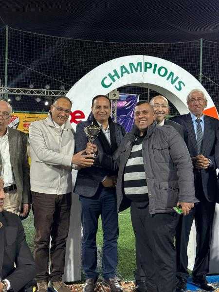 الدكتور احمد دندش يشارك نهائى دورة الشركات والبنوك والمصالح الحكومية