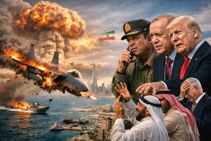 امريكا تخسر اهم طائرات حربية لها في حرب إيران 