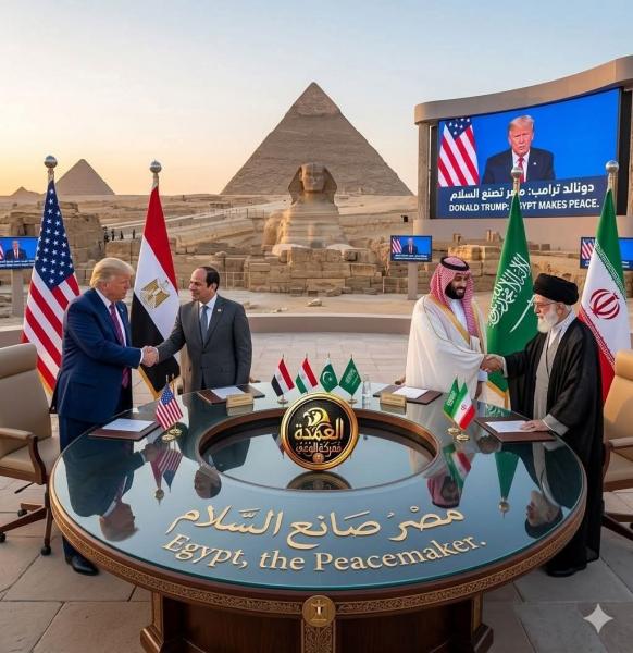 قمه عالميه في القاهرة بين السعودية ومصر وإيران 