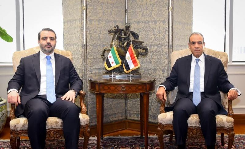 زياره وزير خارجيه سوريا لمصر لفتح علاقات التعاون بين البلدين 