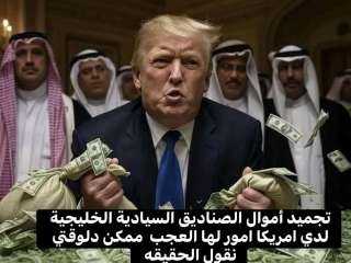 امريكا تجمد الصناديق السيادية لدول الخليج