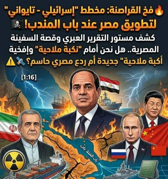 مصر تكون قوه ردع من إريتريا والصومال والسودان واليمن 