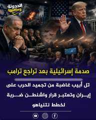 صدمه كبيره في تل ابيب بسبب وقف الحرب