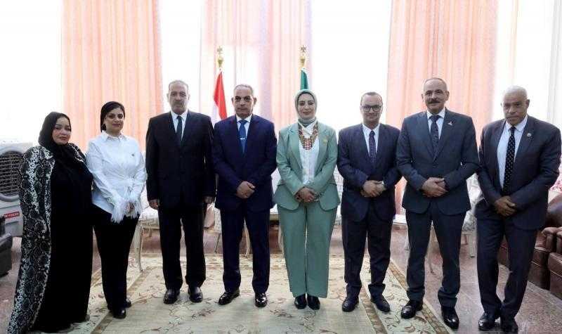 نواب حماة وطن الإسماعيلية فى ضيافة الوزير المحافظ