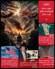 امريكا تضرب إيران بكل قوه الان