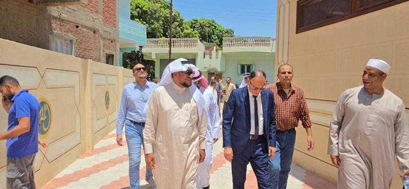 افتتاح مسجد الإحسان بعزبة أبو عرفه بقرية الضبعية