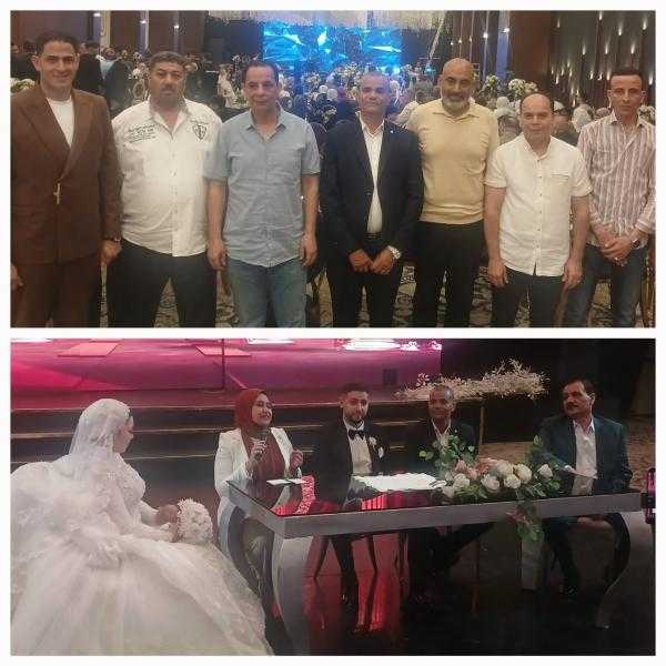 ارق التهانى لزفاف كريمة رجل الاعمال محمود فتحى