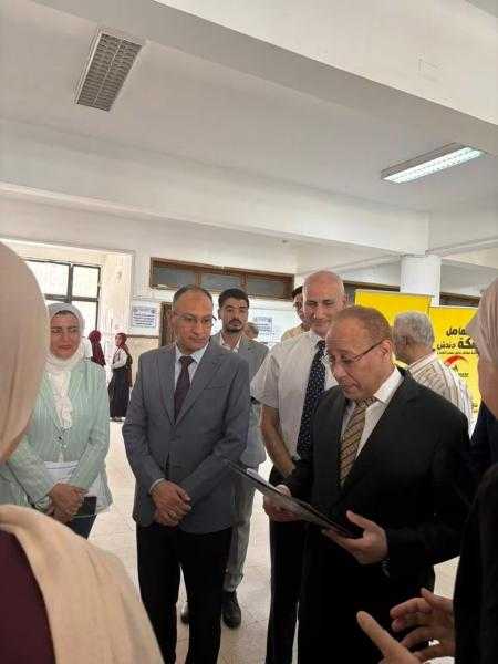 دكتور احمد دندش يشارك فعاليات اليوم العلمي للبحوث الطلابية بعلوم جامعة قناة