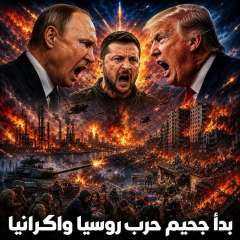 بدأ جحيم حرب روسيا و أوكرانيا الان