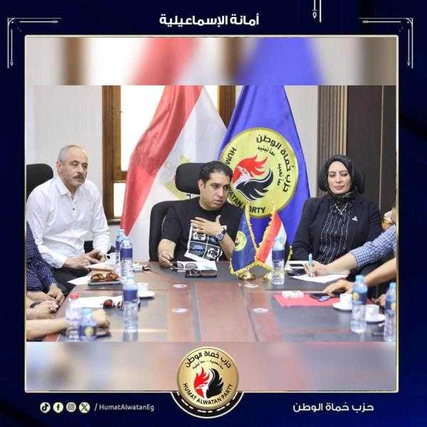 حماة الوطن بالإسماعيلية تفعيل مبادرة تدريب الشباب بالإسماعيلية على الحرف المتنوعة