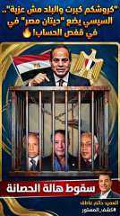 السيسي يضع حيتان مصر في قفص الاتهام